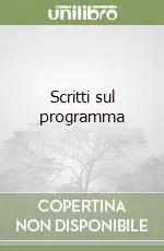 Nuova Collezione Scritti sul programma