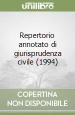 Repertorio annotato di giurisprudenza civile (1994) Professionale