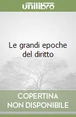 Le grandi epoche del diritto Prezzo Di Fabbrica