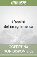 Compra Adesso L‘analisi dell‘insegnamento