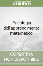 Promozione Esclusiva Psicologia dell‘apprendimento matematico