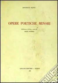 Super Prezzo Opere poetiche minori