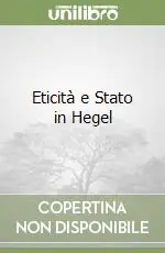Eticità e Stato in Hegel Sconto