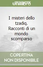 Vendita Finale I misteri dello tzadiq. Racconti di un mondo scomparso
