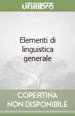 Elementi di linguistica generale Professionale