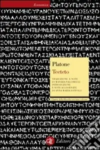 Saldi Teeteto. Testo greco a fronte