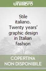Ultimissimo Modello Stile italiano. Twenty years‘ graphic design in Italian fashion