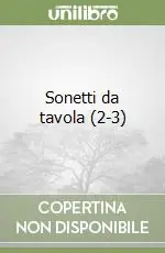 Sonetti da tavola (2-3) Offerta