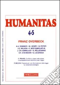 Humanitas (2010) vol. 4-5 Franz Overbeck Vendita Finale
