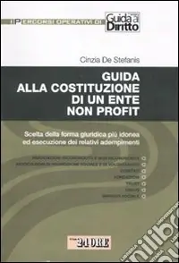 Compra Online Guida alla costituzione di un ente non profit. Scelta della forma giuridica più idonea ed esecuzione dei relativi adempimenti