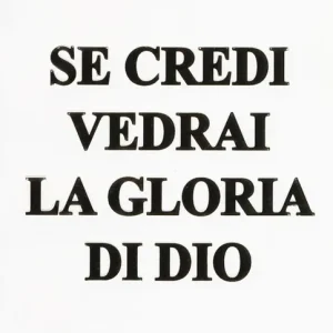 Prezzo Ridotto Se credi vedrai la gloria di Dio