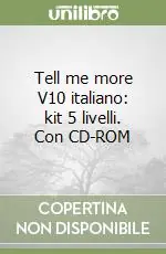 Super Prezzo Tell me more V10 italiano kit 5 livelli. Con CD-ROM