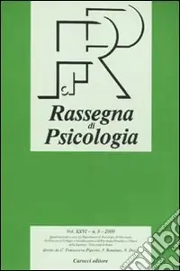 Occasione Imperdibile Rassegna di psicologia (2009). Vol. 3