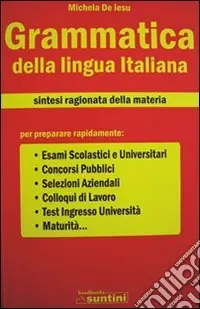 Grammatica della lingua italiana Spedizione Espresso