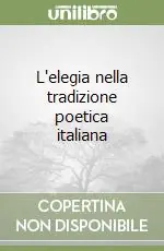 L‘elegia nella tradizione poetica italiana Promozione