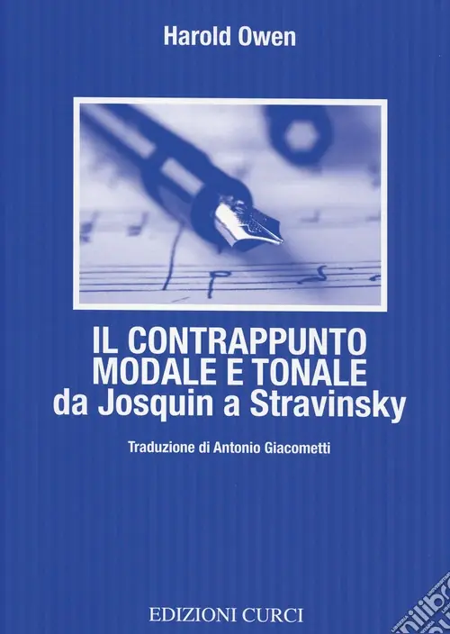 Il contrappunto modale e tonale da Josquin a Stravinsky Economico