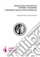 Annali della facoltà di lettere e filosofia dell‘Università degli Studi di Perugia. Nuova serie (2005-2007). Vol. 41 Prezzo Ridotto