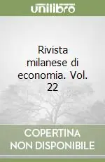 Rivista milanese di economia. Vol. 22 Offerta Del Giorno
