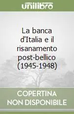 Prezzo Ridotto La banca d‘Italia e il risanamento post-bellico (1945-1948)