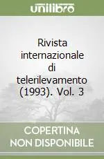 Rivista internazionale di telerilevamento (1993). Vol. 3 Promo Stagionale