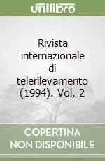 Must-Have Rivista internazionale di telerilevamento (1994). Vol. 2
