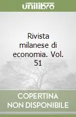 Rivista milanese di economia. Vol. 51 A Buon Prezzo