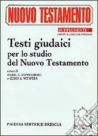 Subito Disponibile Testi giudaici per lo studio del Nuovo Testamento