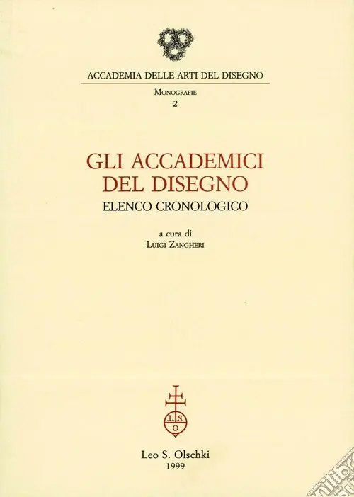 Non Perdere Gli accademici del disegno. Elenco cronologico