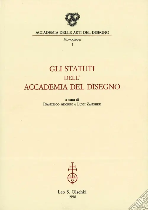 Gli statuti dell‘Accademia del disegno Offerta
