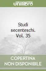 Compra Online Studi secenteschi. Vol. 35