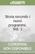 Promozione Storia secondo i nuovi programmi. Vol. 1