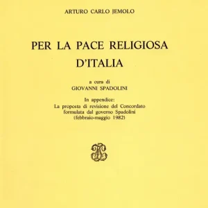 Occasione Per la pace religiosa d‘Italia