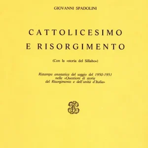 Cattolicesimo e Risorgimento Vendita Finale
