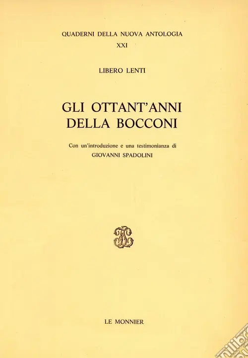 Scelto Dai Clienti Gli ottant‘anni della «Bocconi»