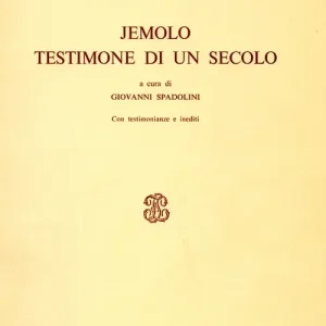 Ultima Occasione Jemolo testimone di un secolo