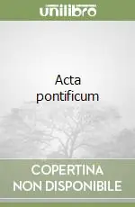 Acta pontificum Economico