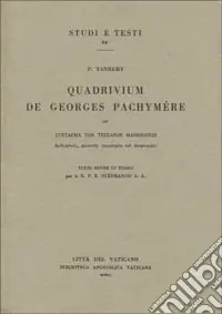 Quadrivium de Georges Pachymère Reso Gratuito