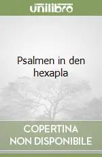 Prezzo Di Fabbrica Psalmen in den hexapla