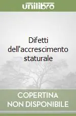 Prezzo Di Fabbrica Difetti dell‘accrescimento staturale
