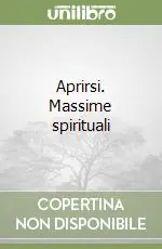 Direttamente Dal Produttore Aprirsi. Massime spirituali