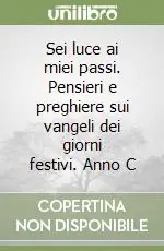 Sei luce ai miei passi. Pensieri e preghiere sui vangeli dei giorni festivi. Anno C Promozione