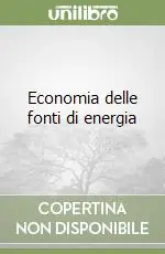 Economia delle fonti di energia Saldi