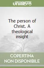 Compra Online The person of Christ. A theological insight