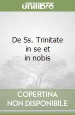 De Ss. Trinitate in se et in nobis Bestseller