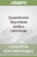 Quaestiones disputatae iuridico canonicae Ultime Pezzi