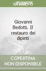 Giovanni Bedotti. Il restauro dei dipinti Sconto