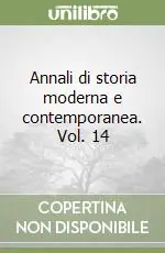 Annali di storia moderna e contemporanea. Vol. 14 Spedizione Espresso