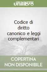 Codice di diritto canonico e leggi complementari Soddisfatti O Rimborsati