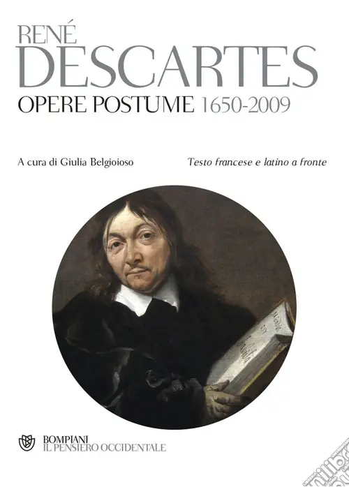 Affare Opere postume 1650-2009. Testo latino e francese a fronte