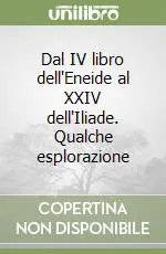 Dal IV libro dell‘Eneide al XXIV dell‘Iliade. Qualche esplorazione Più Venduto